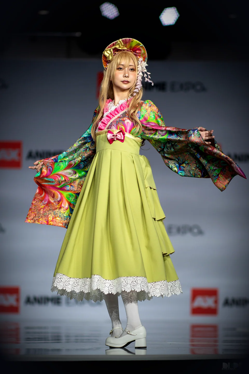 Recurrence Flowers — Kimono Dress