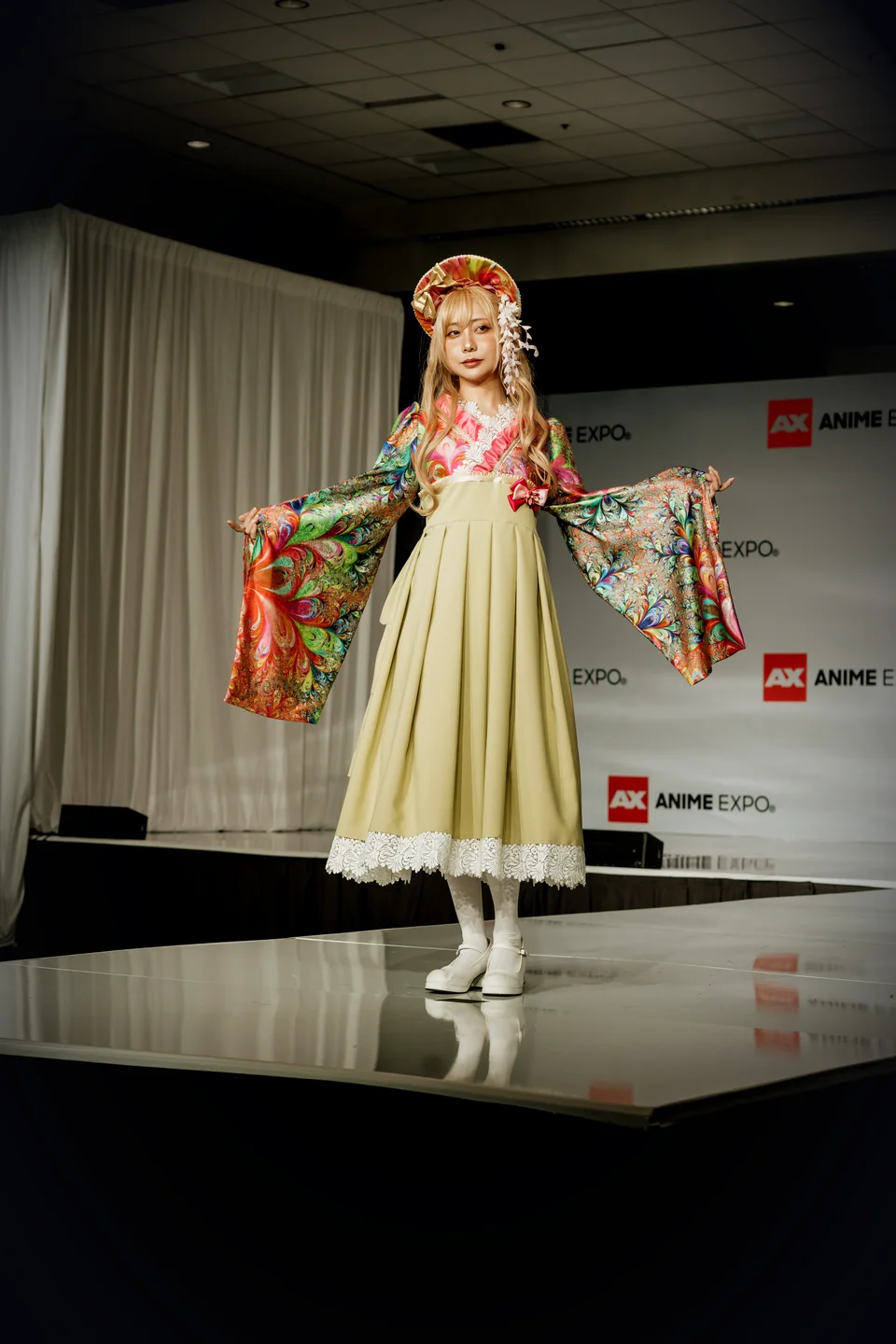 Recurrence Flowers — Kimono Dress